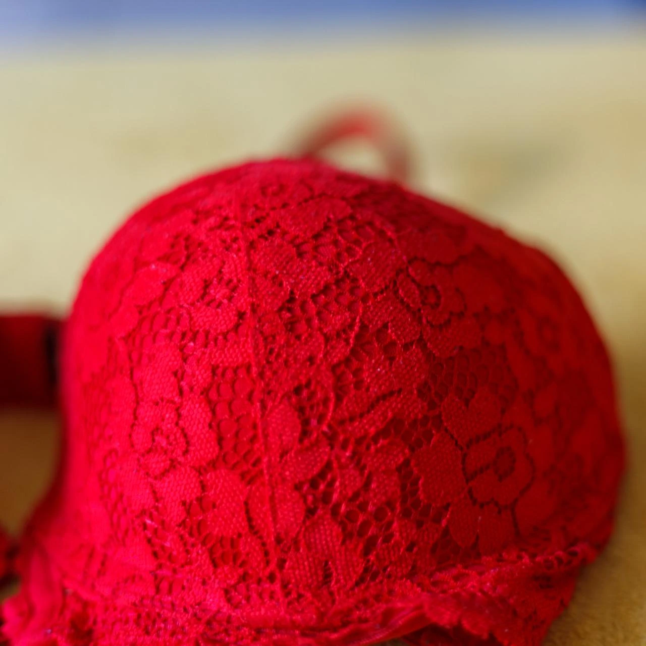 💃 Passion rouge : Ensemble lingerie push-up dentelle Undiz 90B & XS – photo 4